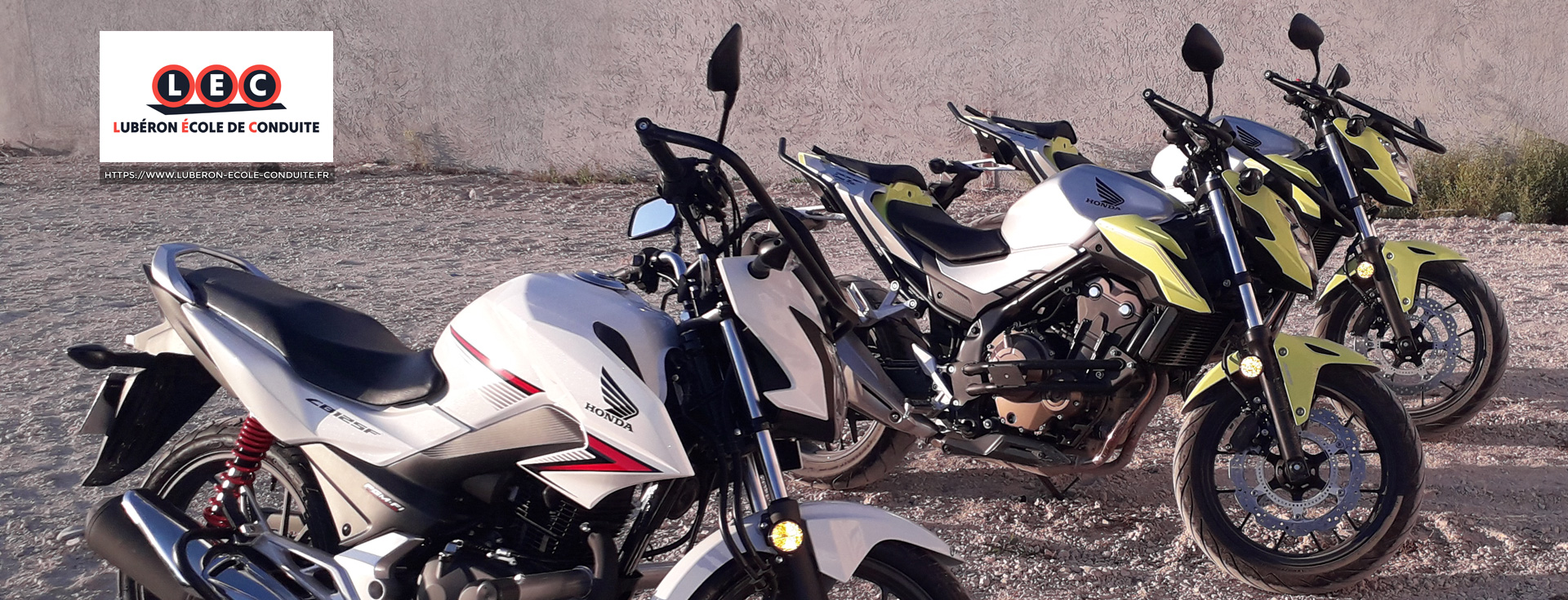 Formation 125CC - Permis MOTO - LEC LUBERON, Ecole de Conduite à Peyrolles (13) Bouches-du-Rhône - PACA.