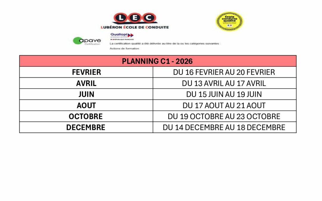 Planning C1